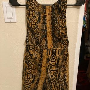 3 for $20…Snakeskin short romper
